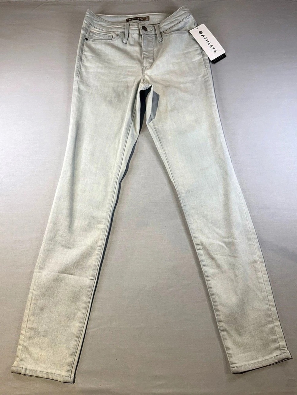 Athleta SculptPlex Skinny Jean Skinny Jeans in light blue Size 4 NWT, classic
